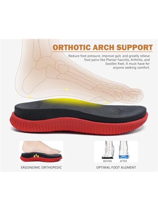 New Mens Orthotic Flip Flops Men\'s Recovery Walking Sandals Adjustable Thick main image 7